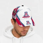 arizona-wildcats-cap-custom-grunge-cross-red-white-best-selling.webp