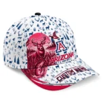 arizona-wildcats-cap-custom-toile-pattern-red-white-best-selling.webp