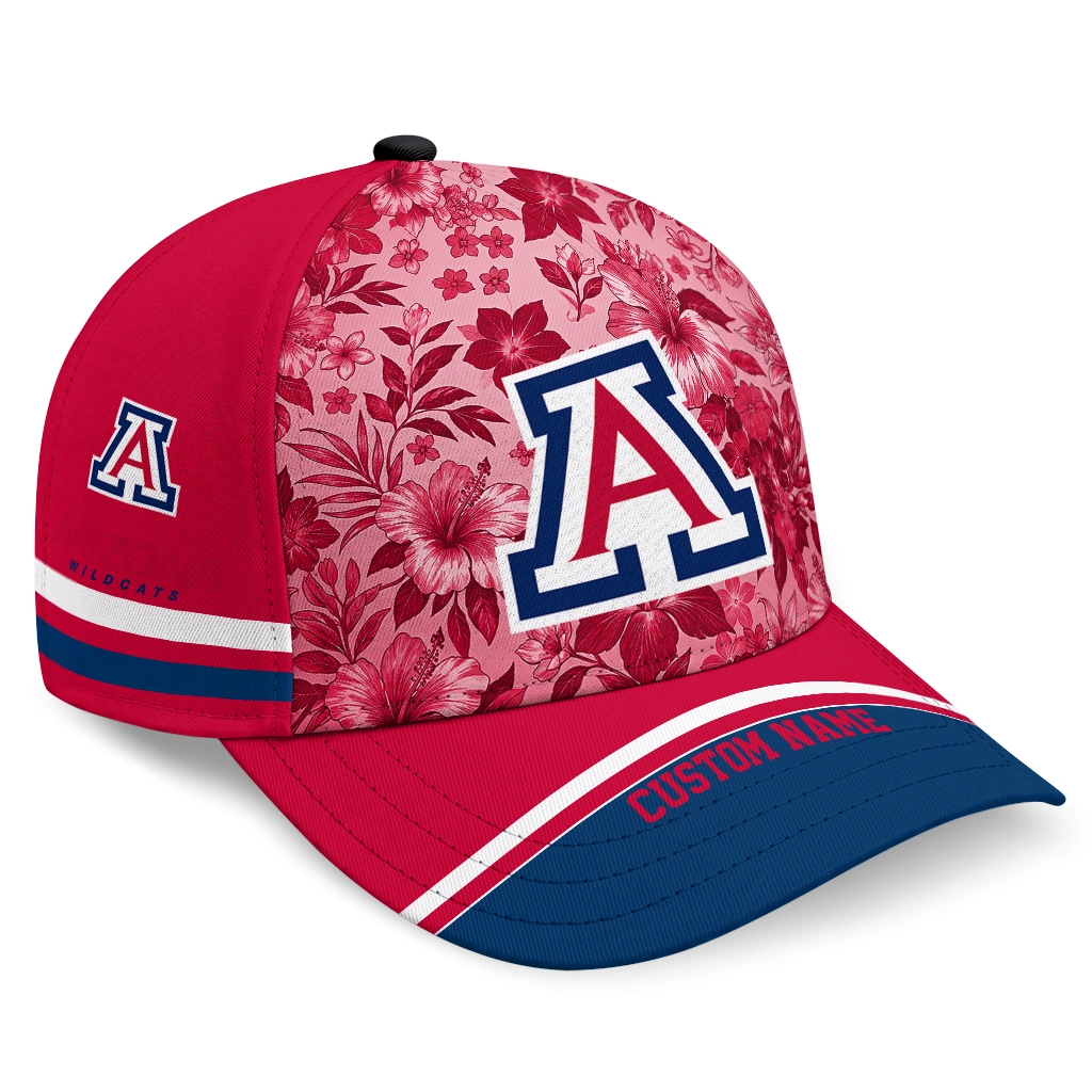 arizona-wildcats-cap-custom-tropical-floral-red-best-selling.webp arizona wildcats cap custom tropical floral red best selling