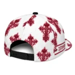 arkansas-razorbacks-cap-custom-damask-pattern-red-white-best-selling.webp