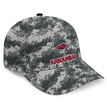 Arkansas Razorbacks Cap - Custom Digital Camo Gray
