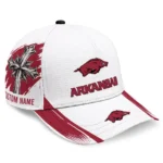 arkansas-razorbacks-cap-custom-grunge-cross-red-white-best-selling.webp