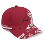 arkansas-razorbacks-cap-custom-smoke-flames-red-best-selling.webp