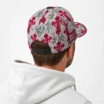 arkansas-state-red-wolves-cap-customized-damask-pattern-scarlet-white-best-selling.webp