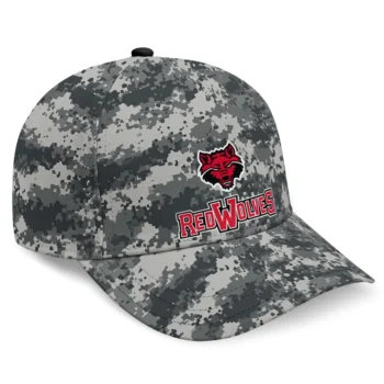 Arkansas State Red Wolves Cap - Customized Digital Camo Gray
