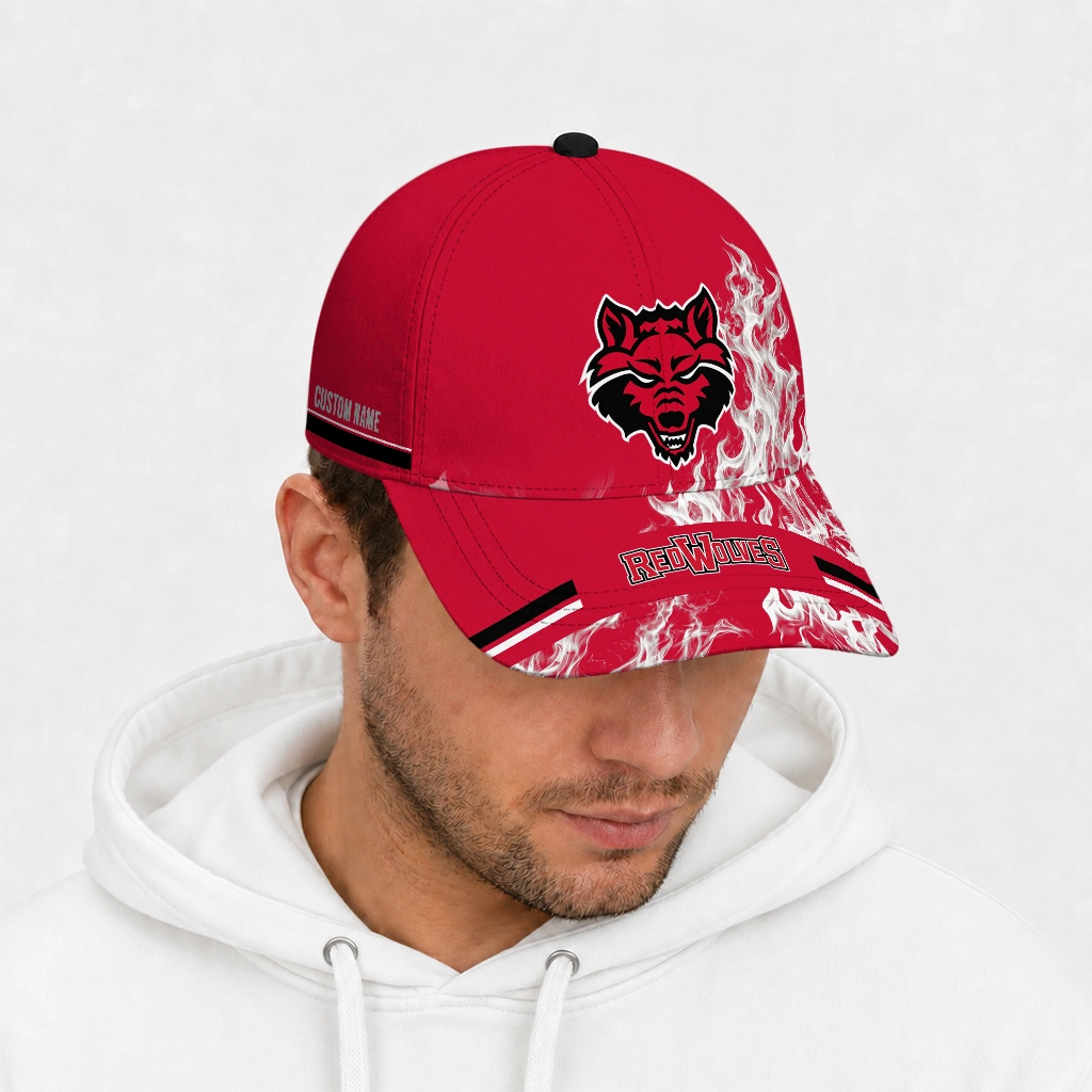 arkansas-state-red-wolves-cap-customized-smoke-flames-scarlet-new-arrival.webp