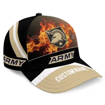 Army Black Knights Cap - Customized Blazing Fire Gold