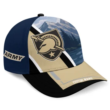 Army Black Knights Cap - Customized Diagonal Slash Gold
