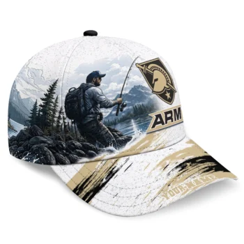 Army Black Knights Cap - Customized Photo Realistic Gold White