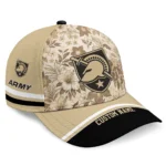 army-black-knights-cap-customized-tropical-floral-gold-best-selling.webp