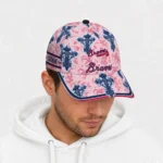 atlanta-braves-cap-personalized-damask-pattern-navy-white-best-selling.webp