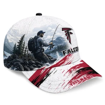 Atlanta Falcons Cap - Custom Photo Realistic Red White