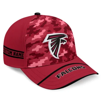 Atlanta Falcons Cap - Custom Pixel Camo Red