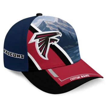 Atlanta Falcons Cap - Customized Diagonal Slash Red
