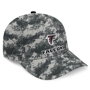 Atlanta Falcons Cap - Customized Digital Camo Gray