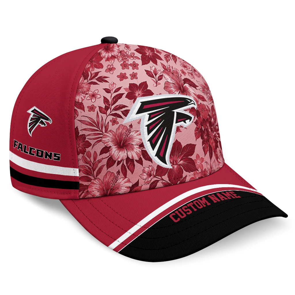atlanta-falcons-cap-customized-tropical-floral-red-best-selling.webp atlanta falcons cap customized tropical floral red best selling