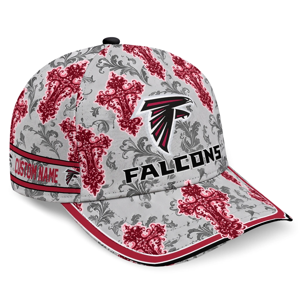 atlanta-falcons-cap-personalized-damask-pattern-red-white-best-selling.webp atlanta falcons cap personalized damask pattern red white best selling