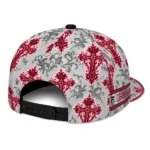 atlanta-falcons-cap-personalized-damask-pattern-red-white-best-selling.webp