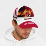 ball-state-cardinals-cap-customized-blazing-fire-red-best-selling.webp