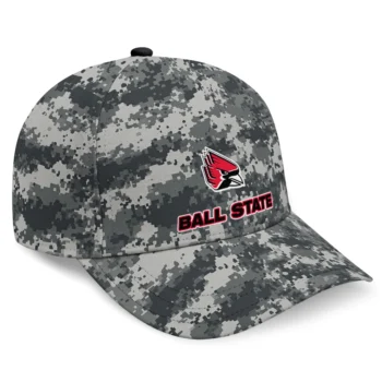 Ball State Cardinals Cap - Customized Digital Camo Gray