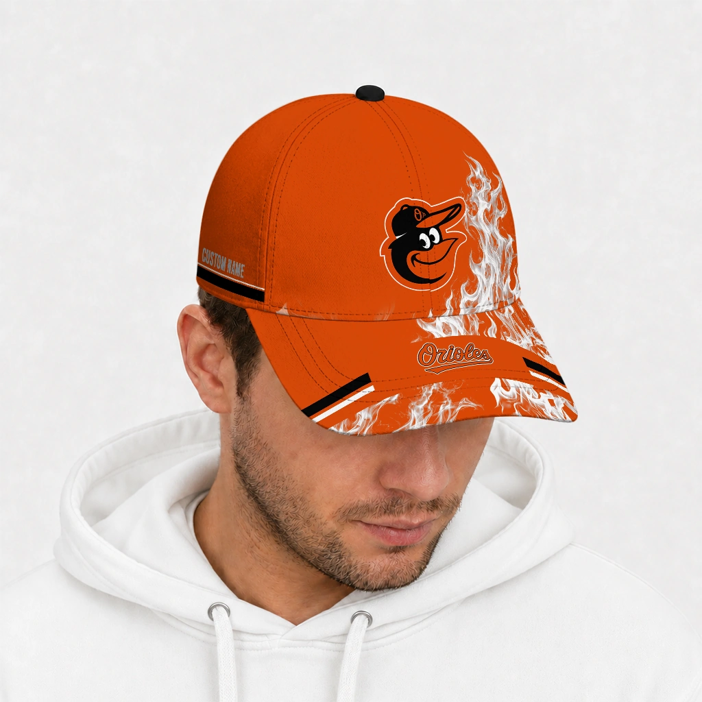 baltimore-orioles-cap-custom-smoke-flames-orange-new-arrival.webp