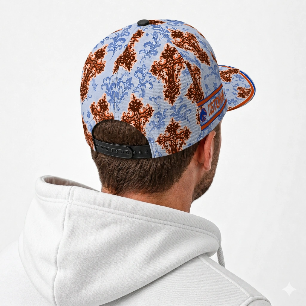 boise-state-broncos-cap-custom-damask-pattern-orange-white-latest-model.webp