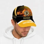 boston-bruins-cap-customized-blazing-fire-gold-best-selling.webp