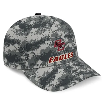 Boston College Eagles Cap - Personalized Digital Camo Gray