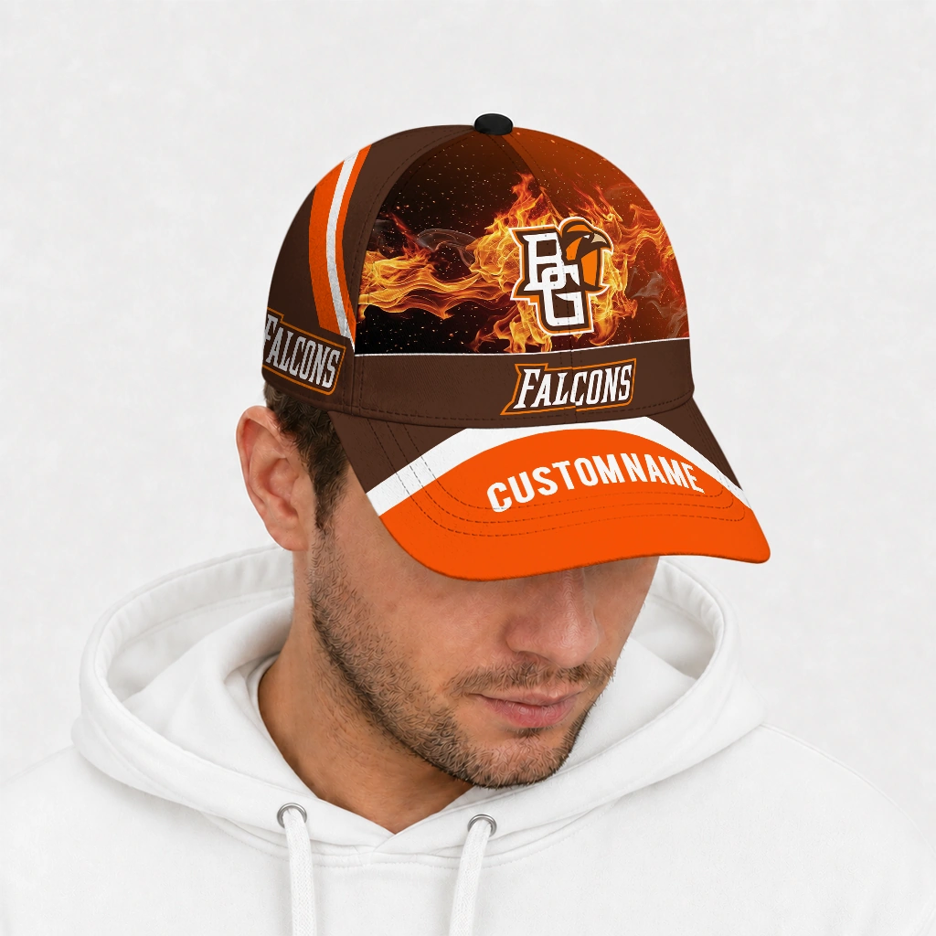 bowling-green-falcons-cap-custom-blazing-fire-orange-new-arrival.webp