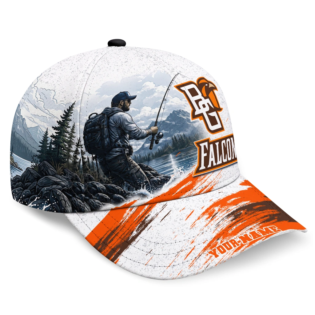 bowling-green-falcons-cap-custom-photo-realistic-orange-white-best-selling.webp bowling green falcons cap custom photo realistic orange white best selling