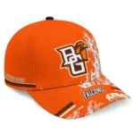 bowling-green-falcons-cap-custom-smoke-flames-orange-best-selling.webp