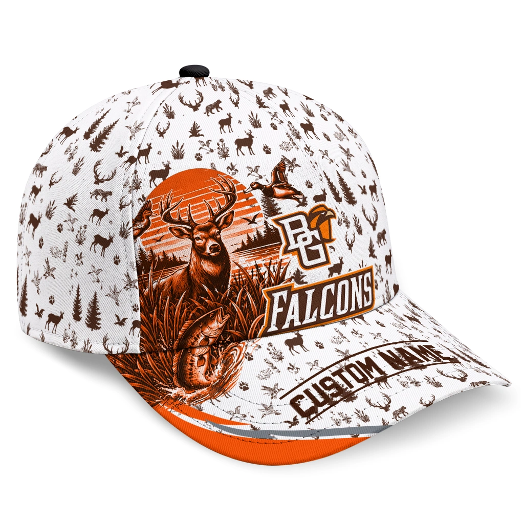 bowling-green-falcons-cap-custom-toile-pattern-orange-white-best-selling.webp bowling green falcons cap custom toile pattern orange white best selling