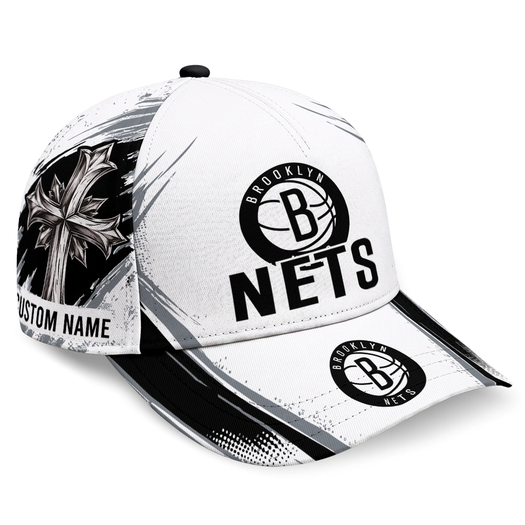 brooklyn-nets-cap-custom-grunge-cross-black-white-best-selling.webp brooklyn nets cap custom grunge cross black white best selling