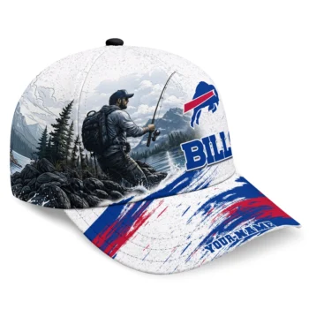 Buffalo Bills Cap - Personalized Photo Realistic Blue White