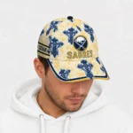buffalo-sabres-cap-custom-damask-pattern-navy-blue-white-best-selling.webp
