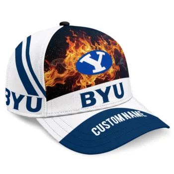 BYU Cougars Cap - Customized Blazing Fire Blue