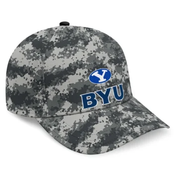 BYU Cougars Cap - Customized Digital Camo Gray