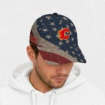 calgary-flames-cap-customized-distressed-stars-navy-best-selling.webp