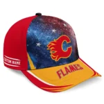 calgary-flames-cap-personalized-galaxy-nebula-red-best-selling.webp