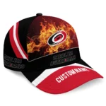 carolina-hurricanes-cap-customized-blazing-fire-red-best-selling.webp