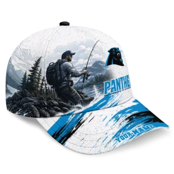 Carolina Panthers Cap - Custom Photo Realistic Blue White
