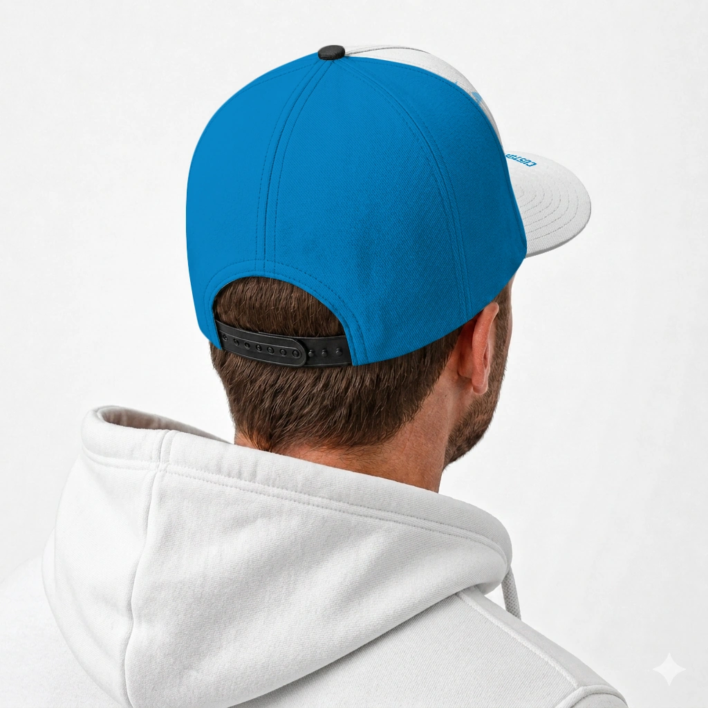 carolina-panthers-cap-personalized-flat-illustration-blue-white-latest-model.webp
