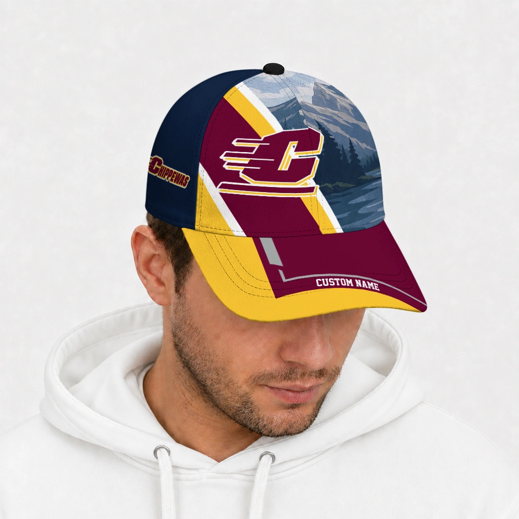 central-michigan-chippewas-cap-custom-diagonal-slash-maroon-new-arrival.webp