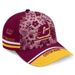 central-michigan-chippewas-cap-custom-tropical-floral-maroon-best-selling.webp
