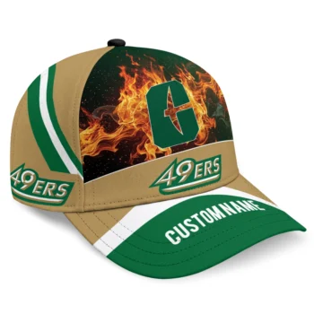 Charlotte 49ers Cap - Custom Blazing Fire Green