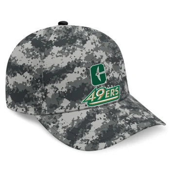 Charlotte 49ers Cap - Custom Digital Camo Gray