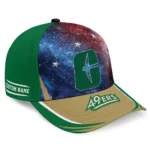 charlotte-49ers-cap-custom-galaxy-nebula-green-best-selling.webp