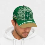 charlotte-49ers-cap-custom-tropical-floral-green-best-selling.webp