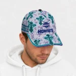 charlotte-hornets-cap-custom-damask-pattern-teal-white-best-selling.webp