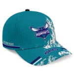 charlotte-hornets-cap-custom-smoke-flames-teal-best-selling.webp